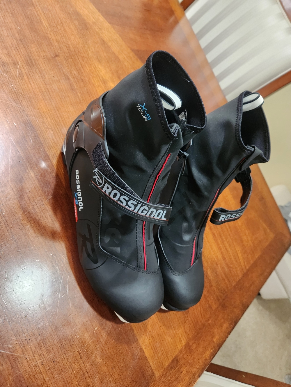 New Rossignol Black Nordic Touring Boots Men Size 11.5-12